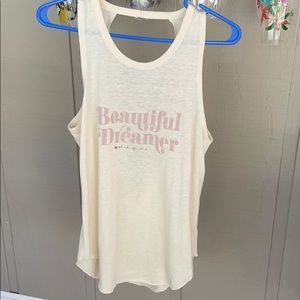 Spiritual  Gangster open back tank